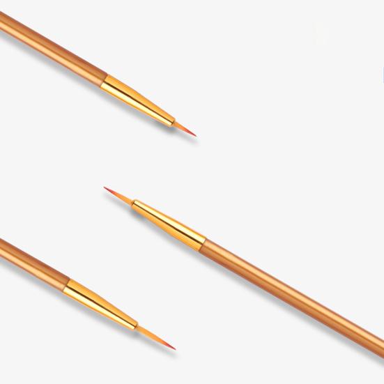 3 шт. Кисти для подводки ногтей, резьба по дереву, живопись, легкие многоцелевые, супертонкие, УФ-гелевые кисти, маникюрные инструменты