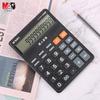 M&G 818 Trumpet Voice Desktop Calculator, 12-Digit Large Screen