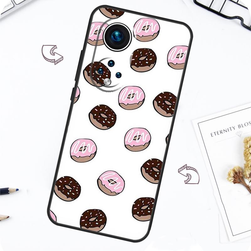 Чехол-кейс Pizza Sushi Food Donuts для Honor Magic 7 Pro 5 6 Lite Honor 200 Pro 50 70 90 X8b X9a X8a X8 X9 X9c X9b