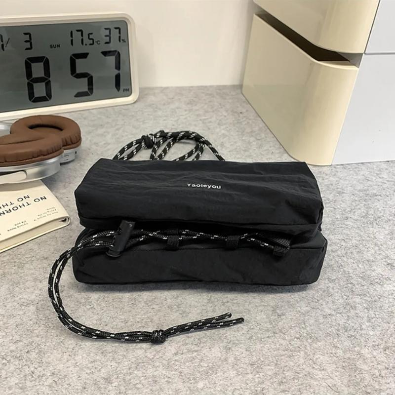 Unisex Sports Messenger Bag Large Capacity Shoulder Bag for Men Women, Durable Nylon Hiking Travel Backpack