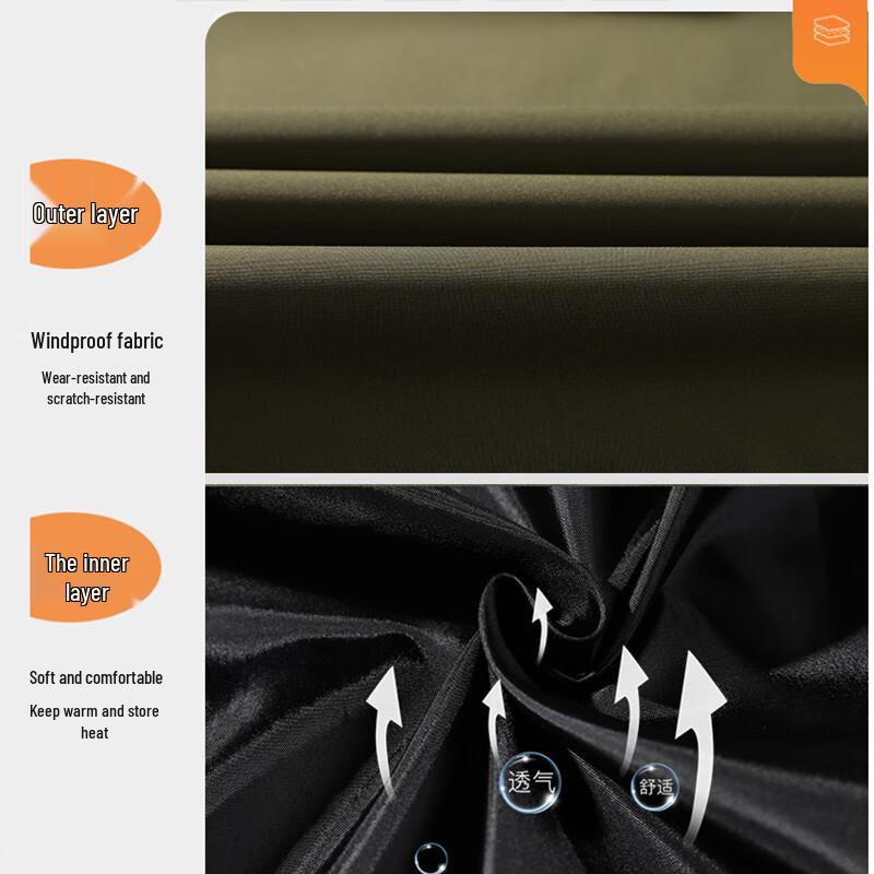 Miiow Men's Spring/Autumn Casual Hooded Windbreaker Jacket