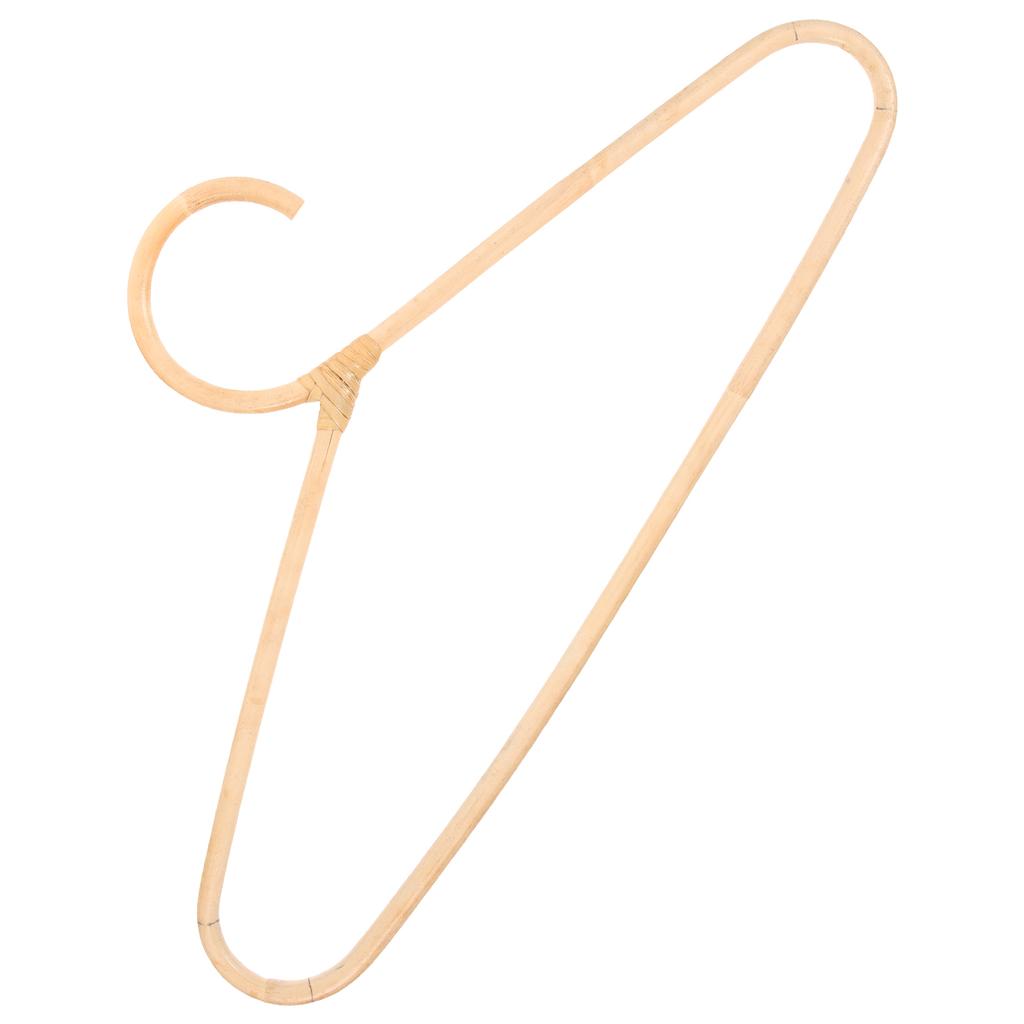 Ротанговая вешалка для одежды Натуральное дерево Ручная работа Одинарный крючок Гардероб Шкаф Хранение Декоративная Винтажная Взрослая Детская