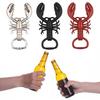 Lobster-Shaped Bottle Opener Portable Crayfish Bottle Opener Vintage Bottle Opening Tool for Beer Wine Novelty Bar Accessories