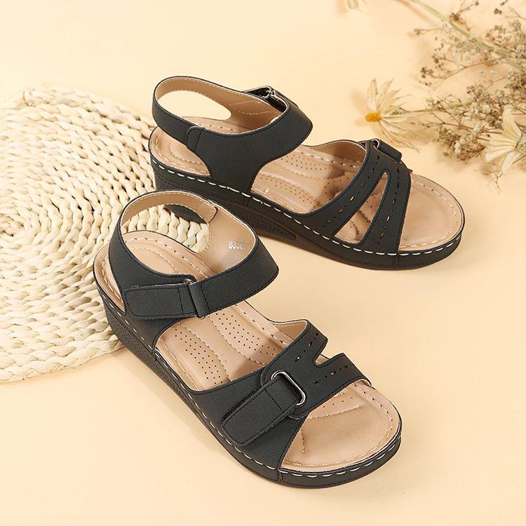 Fashion Sandals Women Shoes 2024 Summer Open Toe Shoes Woman Comfortable Sandals Ladies Lightweight Wedge Sandals Sexy Zapatos De Mujer