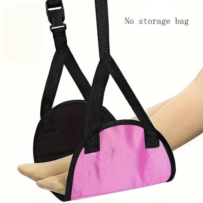 1pc Travel Accessories Portable Simple Travel Airplane Footrest Adjustable Travel Harness Lightweight Hammock Footrest