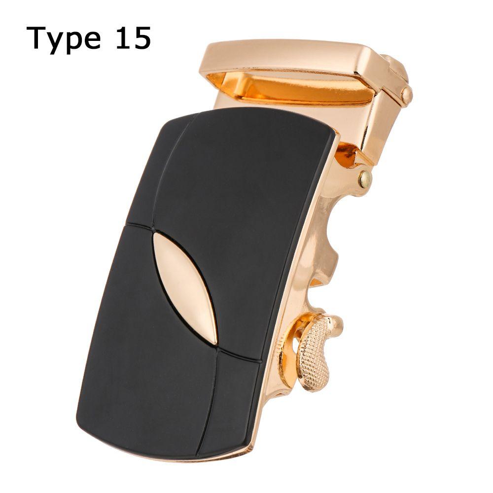 Buckle Slide Belt Strap Buckle Leisure Belt Head Men's Belt Head Belt Buckle Business Accessories