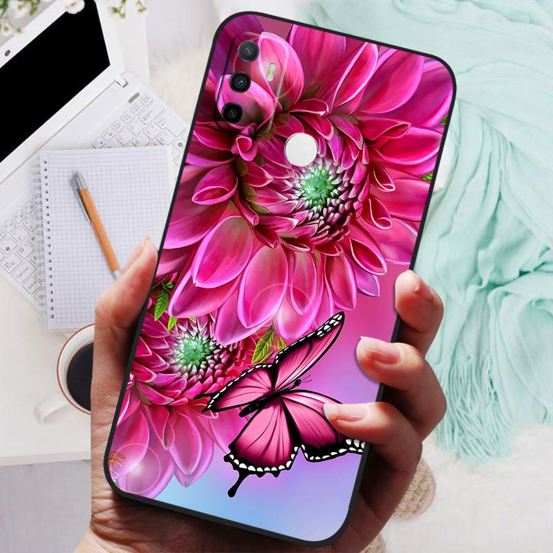 Чехол для OPPO A32 A53 A53S 2020, Чехол для телефона OPPO A15 A15S A35, Силиконовый мягкий задний чехол со львом и волком, Защитный чехол A53 2022