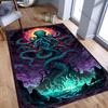 3D HD Ковер с принтом осьминога Компьютерная комната Игровая комната Нескользящий Декоративный коврик Гостиная Спальня Офис Ковер большой площади Отличный подарок