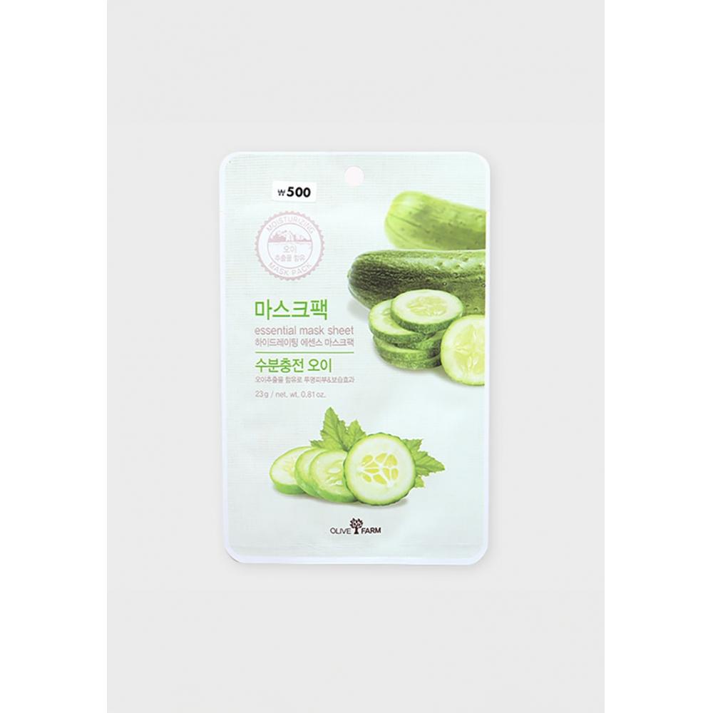 Daiso Essential Mask Sheet Pack  Cucumber 