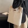 Sewing Thread Tote Bags Canvas Shopping Bag Fashion Handbags  Women MIT