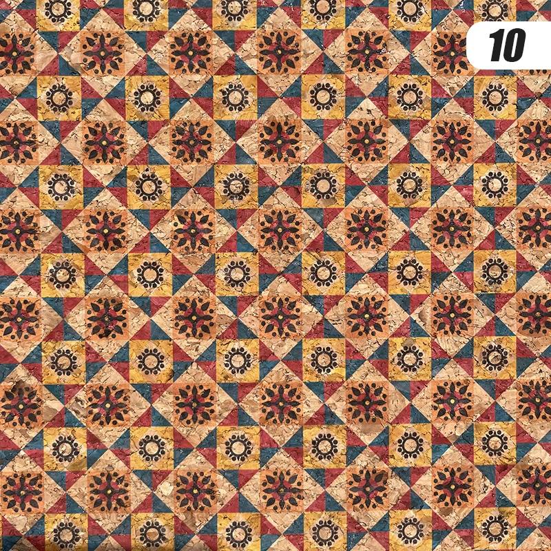 100X135См Принт на пробке Натуральная кожа из пробки Ткань для шитья своими руками Цвет дуба Ткань для дома Диван Автомобиль Сумка Декор Материал с текстурой дерева Ремесло