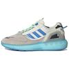 ZX 5K Boost Off White Pulse Blue Unisex Sneakers Grey Beam-Green GY4160