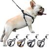 Paipeper Dog Harness and Leash Set for Small and Medium Includes Traction Rope and Harness with Reflective Easy To Put On and Take Off for Walks Size
