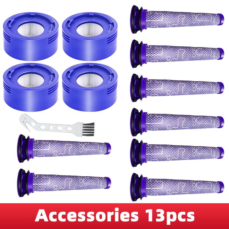 Запасные части фильтра HEPA Pre-Post для беспроводного пылесоса Dyson V7 V8 SV10 SV11 Animal Absolute 965661-01 967478-01