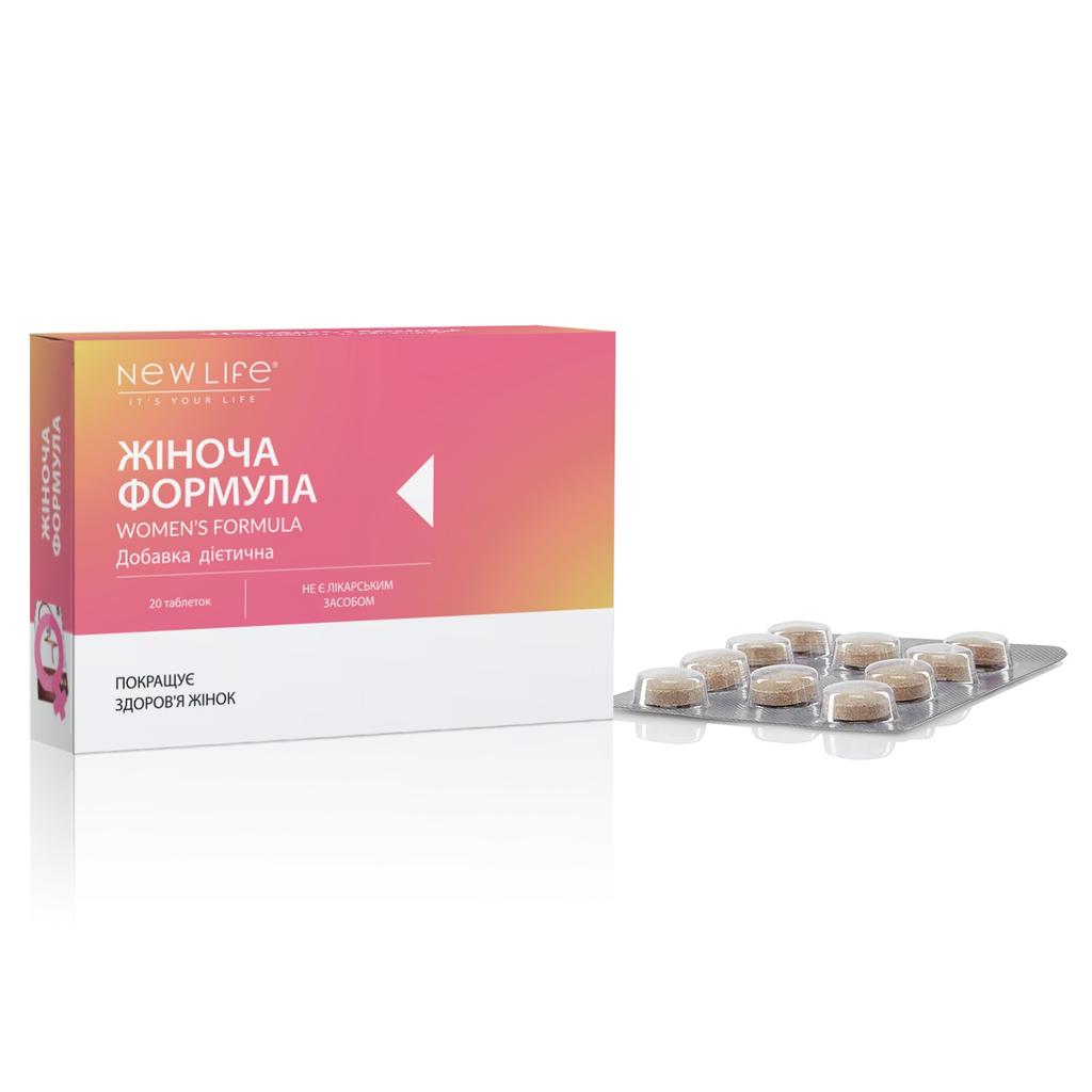 Женская Формула New Life Добавка Диетическая (Поддержка Женского Здоровья)