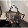 Leopard Print Bag Women's Large-capacity New Autumn and Winter Premium Texture Messenger Bag Portable Commuter Tote Bag