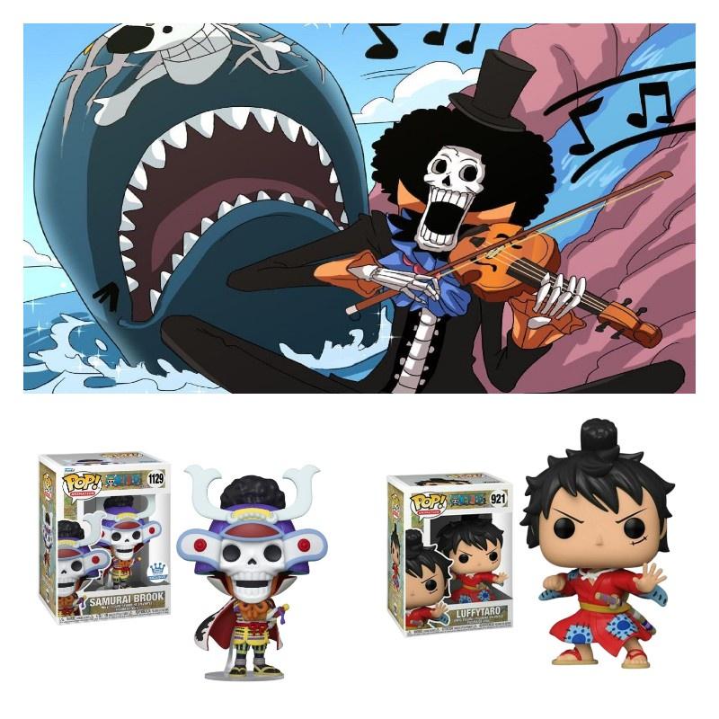 Funko Pop One Piece Брук Фигурка Модель 10см ПВХ Материал Красочная Упаковка Аниме Персонаж