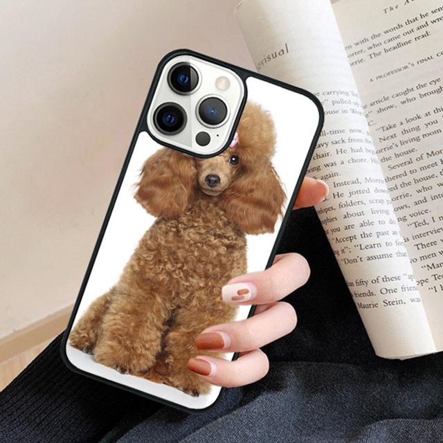 Beagle Poodle Mum Dog Colorful Phone Case Back Cover for IPhone 18 17 Air 16 15 14 13 11 12 Pro Max Plus Fundas