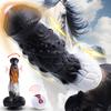 Extra Large Realistic Horse Cock Dildo - Lifelike Silicone Animal Penis Toy for Women, Powerful Electric Vibrating Adult Toy, Sex Toy for Women
