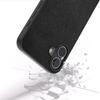 ABEEL Чехол для iPhone 16 Текстура личи Натуральная коровья кожа Гибридная крышка для телефона