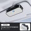 Valve Stems Caps Keychain Car Glasses Clip Sunglasses Box Sun Visor Eyeglasses Card Ticket Holder For Volkswagen VW RLine R Golf zw4