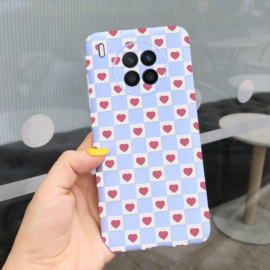Чехол с подсолнухом для Honor 50 Lite Чехол на телефон Huawei Nova 8i Модный Расписной Мягкий Задний Чехол Для Honor50 Lite Nova8i Capa