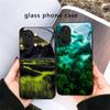 Рисунок «Лесной ручей» для OnePlus Ace 2 3 2V 5 Pro Nord CE 2T 2 3 Lite N20 N30 6 7T 8 8T 9 10 Pro 11R 12R 13R Стеклянный чехол для телефона