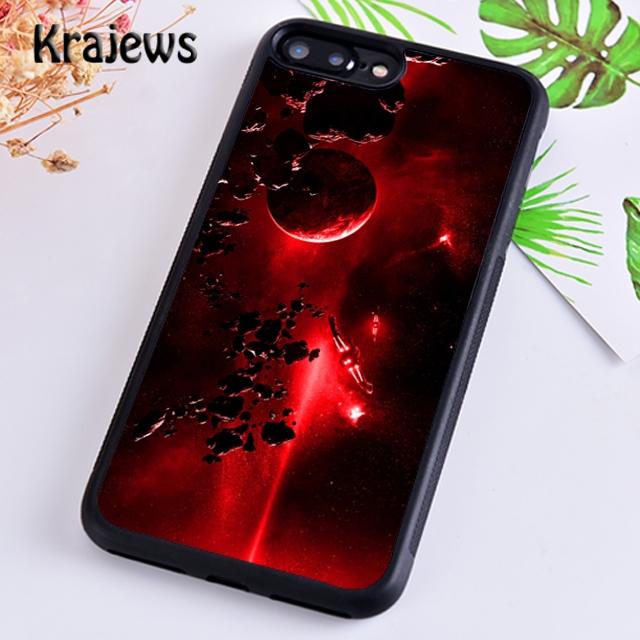 Krajews Луна Космос Лунное Затмение Планета Мягкий Чехол Для Телефона Для iPhone 17 Air 16 15 14 plus 11 12 13 pro max coque Fundas
