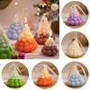 1PC Tree Shape Home Scented Xmas Candle Aesthetic Soybean Wax Blend Home Decor Multiple Options Available