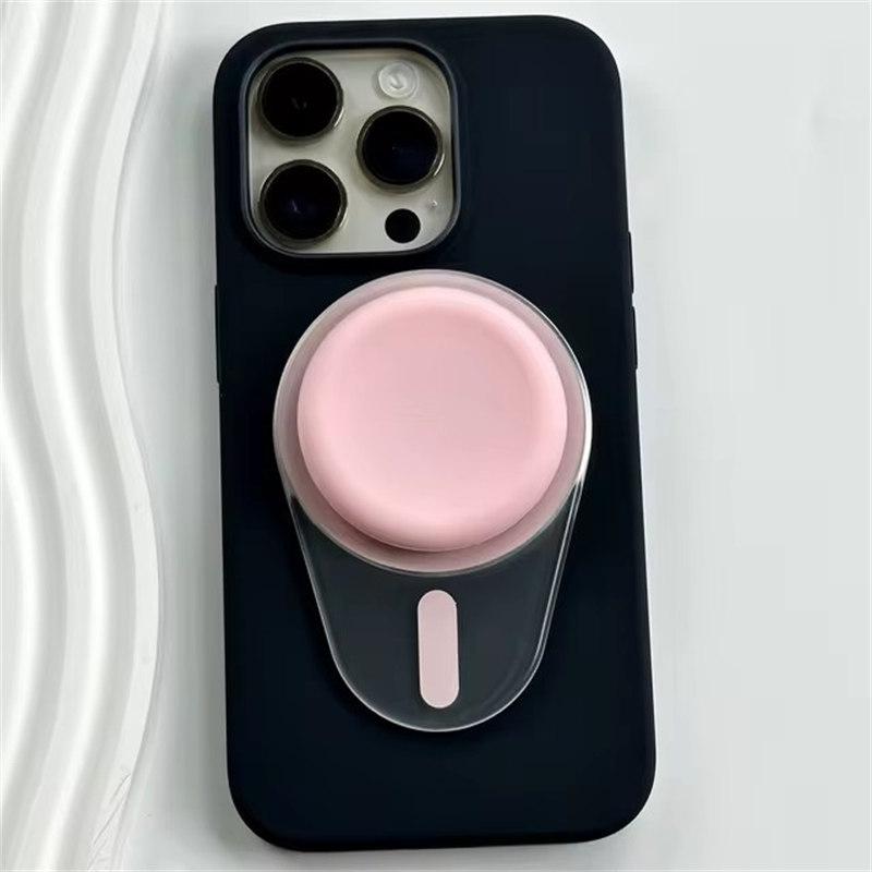 Овальный магнитный держатель для сотового телефона Grip Tok Socket Pocket Finger Ring Stand для iPhone Складной смартфон P-Socket Grip Tok
