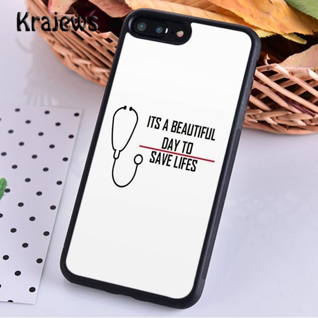 Стетоскоп Сердце Медсестра Для iPhone 17 Air 16 Чехол для Телефона 15 14 plus 12 13 pro max Fundas