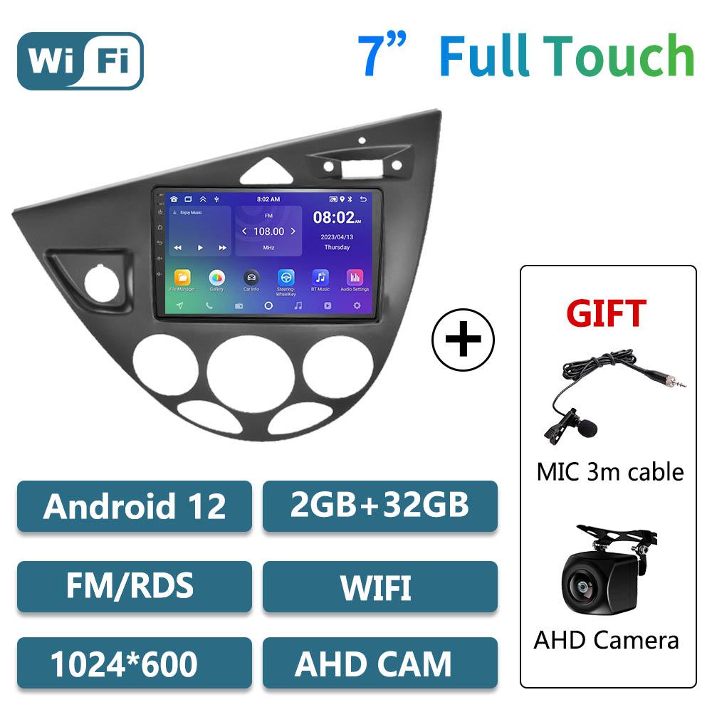 2 Din автомобильный радиоприемник Android Stereo для Ford Fiesta 1995-2001 Focus MK1 1998-2004 автомобильный мультимедийный проигрыватель Carplay Autoradio головное устройство