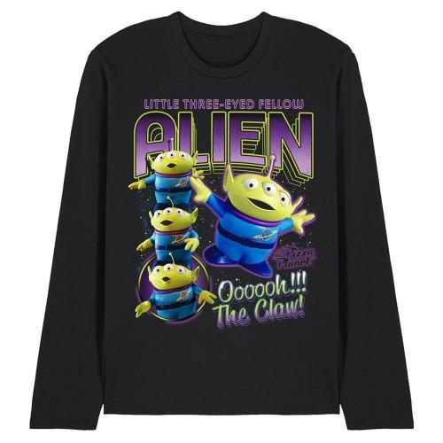 Toy Story Unisex Adult The Claw Aliens Homage Long-Sleeved T-Shirt