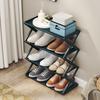 Стойка для хранения обуви Съемная 4-х ярусная устойчивая конструкция большой емкости Шкаф Полка для обуви в прихожей Органайзер для обуви в спальне Отдельно стоящий держатель для обуви