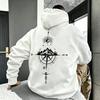 Men's Sweatshirt Fashion  Print Hoodie Adult Casual Sports Top Autumn and Winter Outdoor Harajuku Hooded Men and Women Clo
