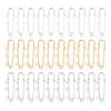 30pcs Brooch Pins with 3 Holes Safety Pins Brooch Heavy Duty Kilt Pins Fasteners for DIY Crafts Sewing Clothing Blanket