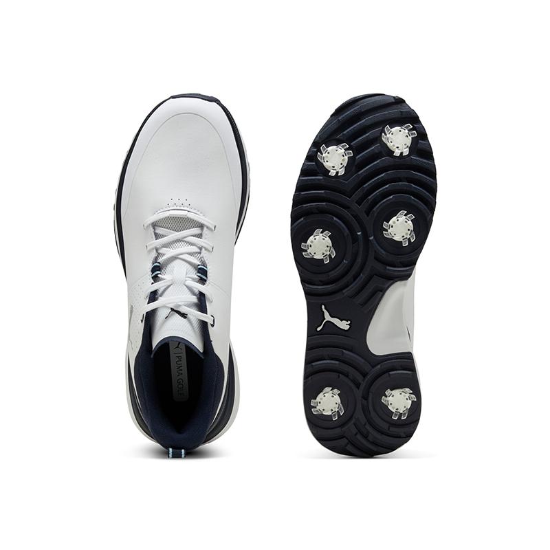 Puma Мужские кроссовки Fusion Grip ST Белый Серебристый Глубокий Синий 312994-02