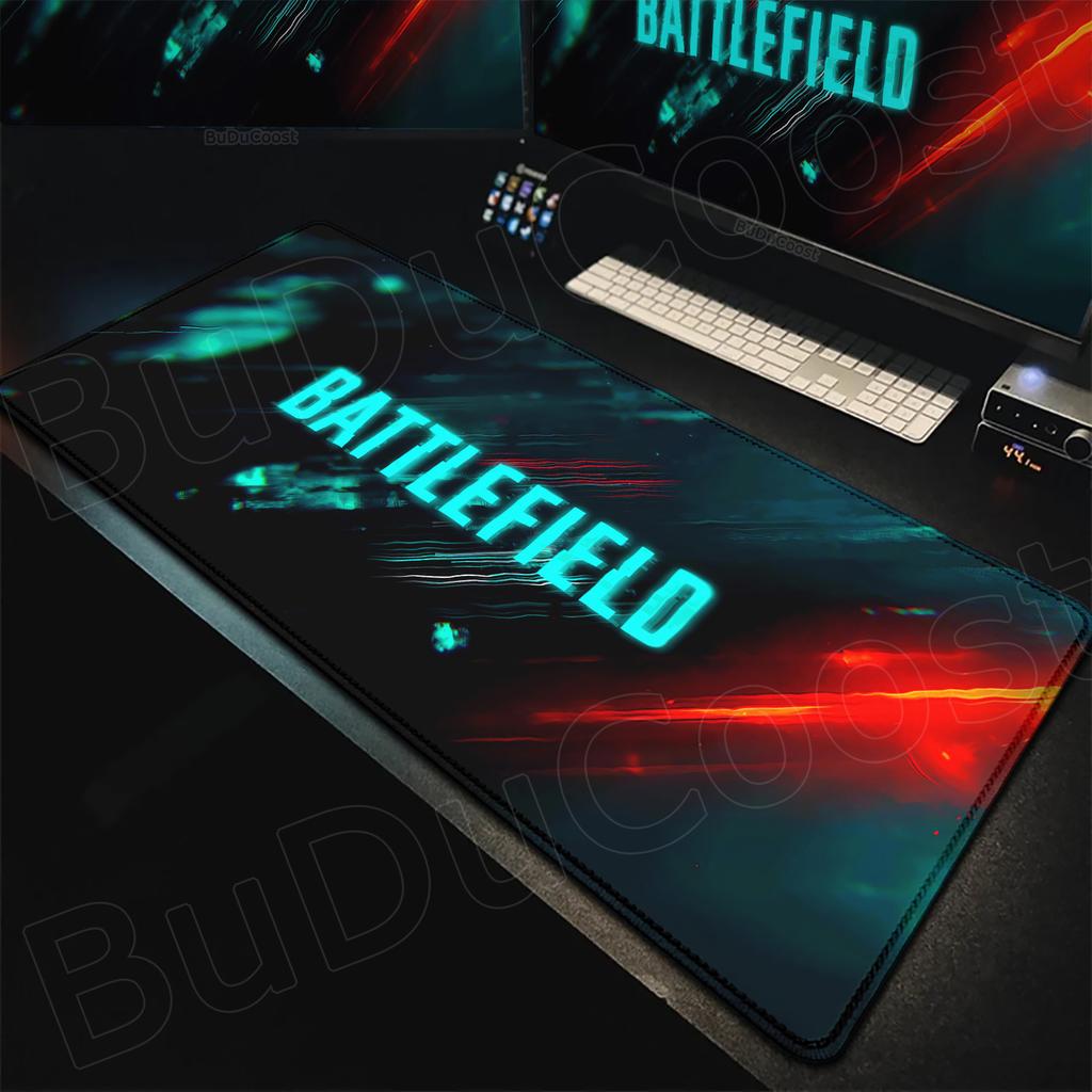 Новые крутые игровые обои Battlefield 6 Коврик для мыши Настольный коврик Большой Нескользящий Нескользящая Клавиатура Эргономичный Офисный Резиновый ПК Домашний Индивидуальный