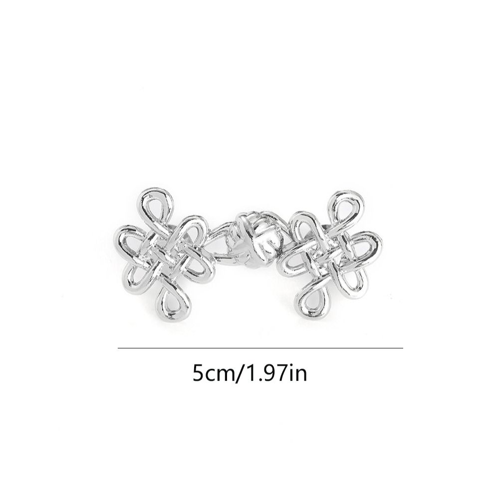 Chinese Knot Love Button Tightener Button Clasps Jean Buttons for Loose Jeans Party