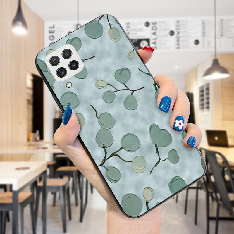 Чехол с акварельной живописью и горными цветами, противоударный мягкий силиконовый защитный чехол из ТПУ для телефона Samsung