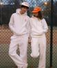 ROND&DÉMARRER [Unisex] Sports Two-Way Wide Sweatpants (White)