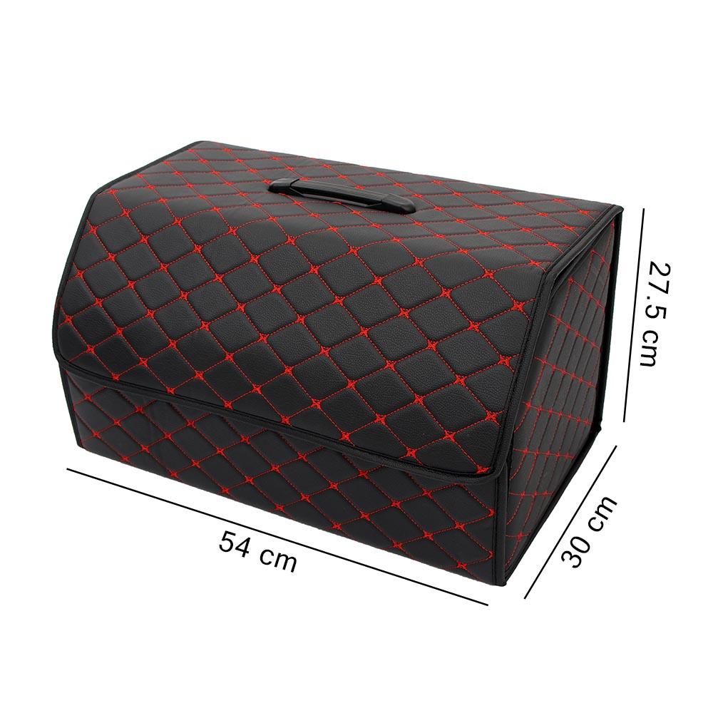 Складной автомобильный ящик для хранения вещей из искусственной кожи с нетканым материалом, водонепроницаемый, для хранения вещей в автомобилях, для уборки, аксессуары для салона автомобиля
