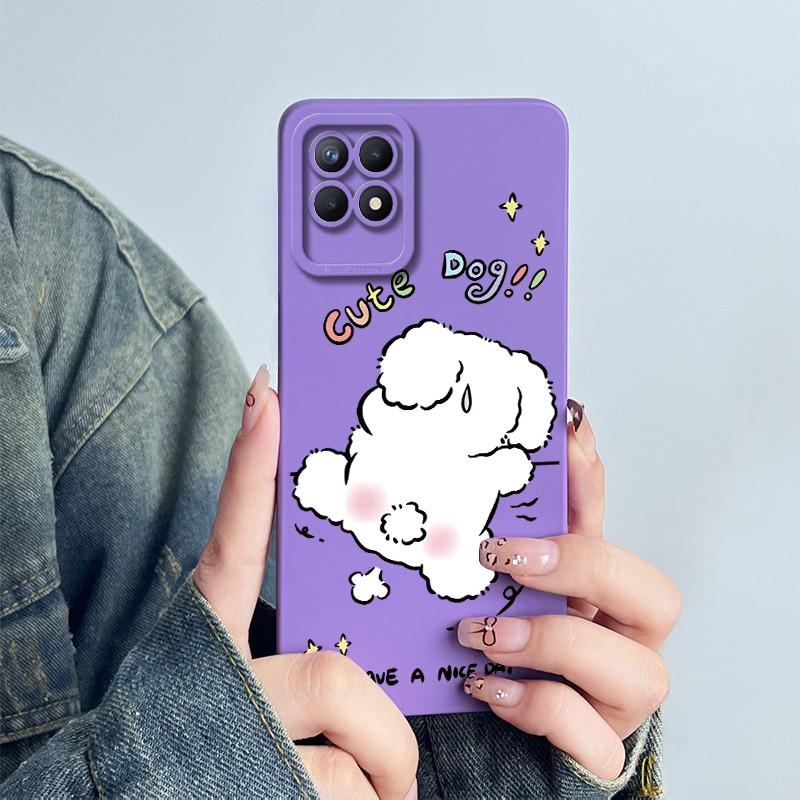 Чехол для телефона OPPO Realme 8i 4G RMX3151 RMX3286 Мягкий силиконовый Capa для realme Narzo 50 Милый панда Мультяшный Цветок Funda Чехол