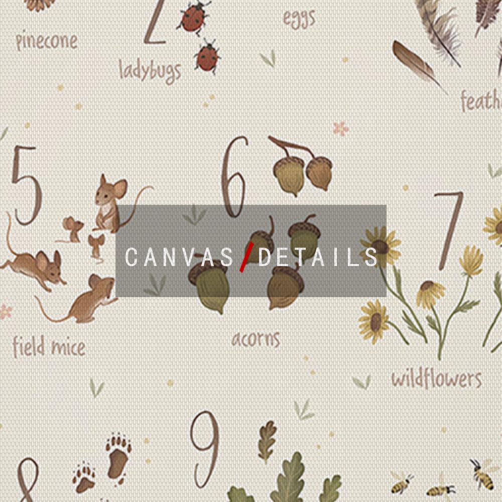 Алфавит и цифры, детский постер с изображением животных, детский обучающий принт, холст, картина, лесная настенная живопись, фотографии для детской комнаты, домашний декор