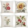 Новая винтажная наволочка с цветочным принтом для дома, гостиной, дивана, подушки