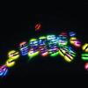 Paddleboard LED Light with Rechargeable Battery Colorful LED Lighting System with Carry Bag for SUP Paddle Board
