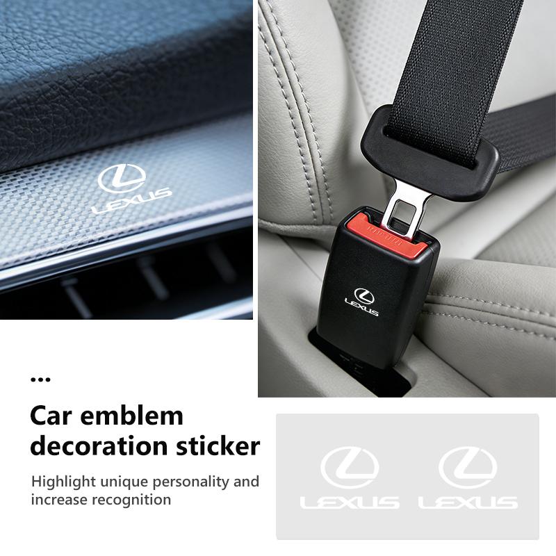 AAPR1 For Lexus Car Interior Badge Stickers Phone Key Decoration Decal IS350 ES350 IS250 IS460 IS220h IS300 LX570 UX250h
