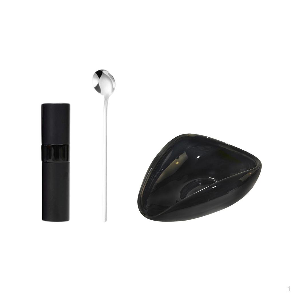 Керамический дозирующий сосуд, чаша для кофейных зерен с мерной ложкой, контейнер для подарков, чая