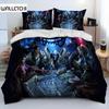 3D HD StarCraft Gamer PC одеяло комплект постельного белья, пододеяльник комплект постельного белья пододеяльник наволочка, комплект постельного белья размера «king-size» для детей