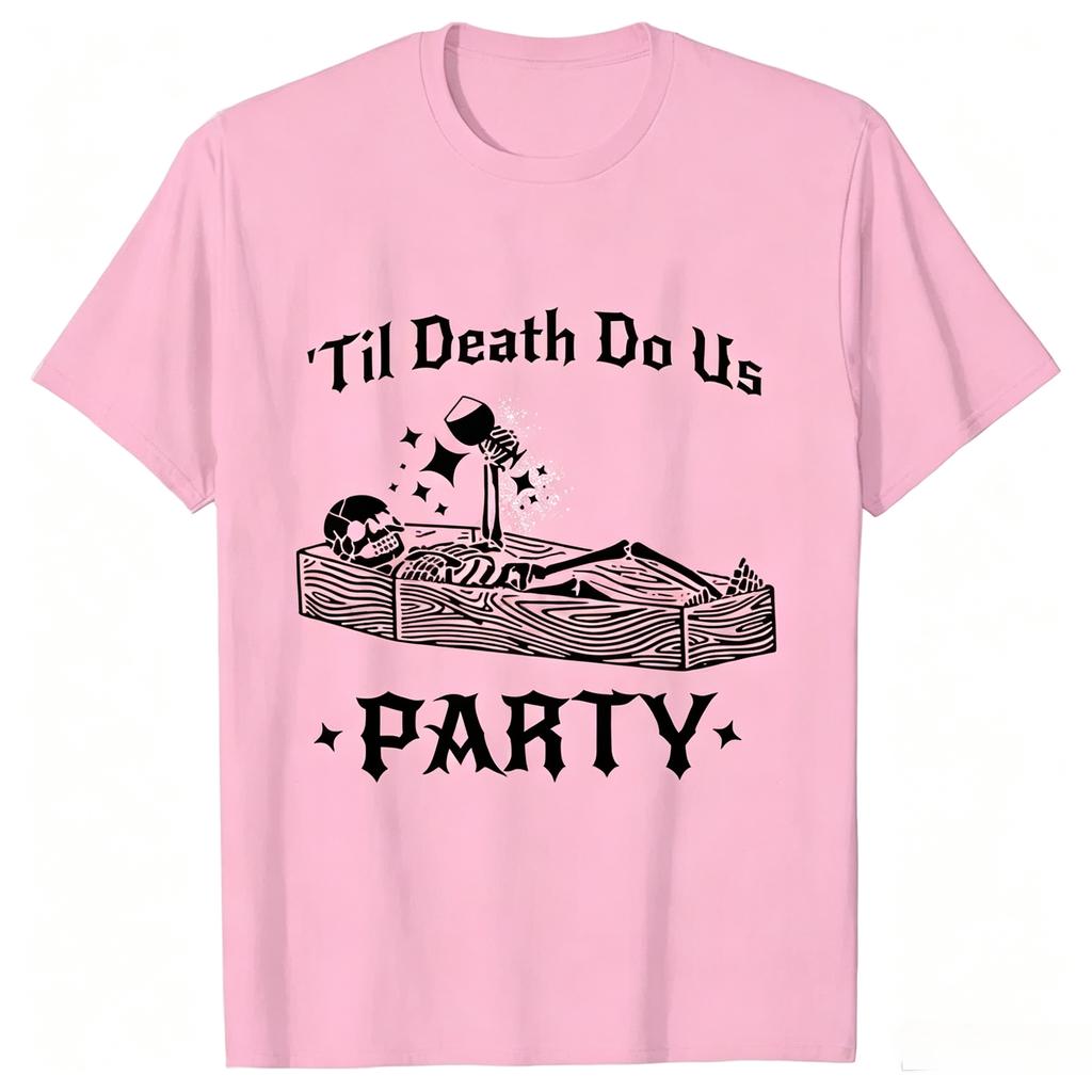 Funny Bride Or Die Tshirt Halloween Bachelorette Party Shirt Till Death Do Us Party Tops Bridal Shower Matching Team Bride Tees